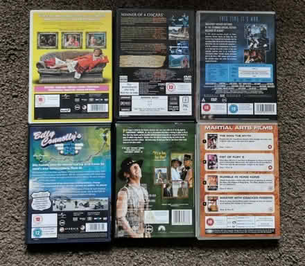 Photo of free 6 Dvds various titles (Tinshill LS16) #2