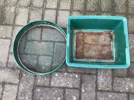 Photo of free 2 small garden sieves (Germoe TR20) #1