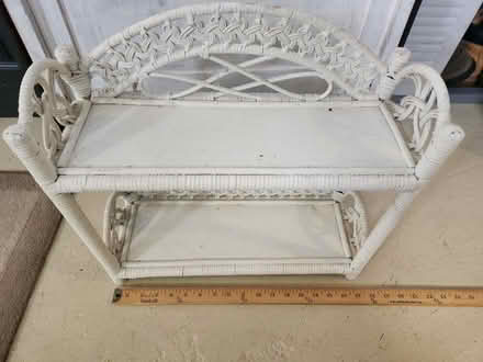 Photo of free Cute wicker shelf (Hazlet, NJ) #2