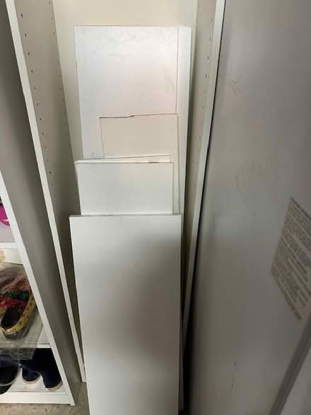 Photo of free White shelves different sizes (San Rafael) #1