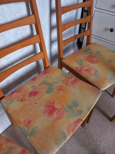 Photo of free 4 kitchen chairs (Kedleston Road DE22) #1