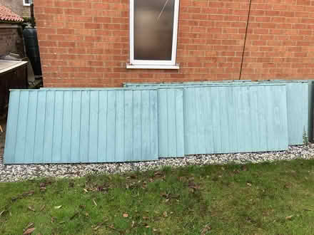 Photo of free Wooden fence panels (Nettleham LN2) #1