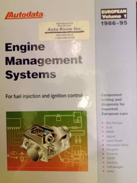 Photo of free Auto European Repair manual (Markham) #1