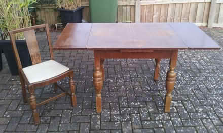 Photo of free Dining table & 4 chairs (Carlisle, Harraby. CA1) #2