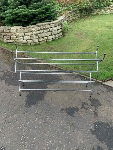 Photo of free 2 Extending stacking shoe racks (Roslin EH25) #2