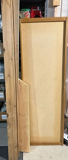 Photo of free Cedar 2x4s & bulletin board (Foxboro Green, Baden) #1