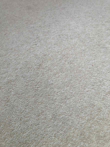 Photo of free Cream hessian backed bedroom carpet (CH2 Newton) #1