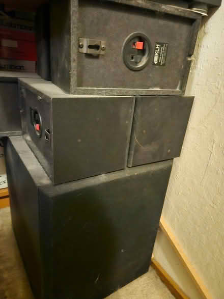Photo of free KLH Home Theater Speaker set (West San Jose) #1