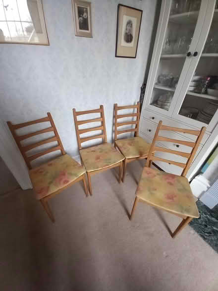 Photo of free 4 kitchen chairs (Kedleston Road DE22) #2