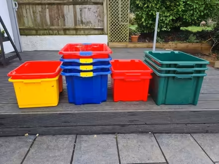Photo of free Plastic Storage Boxes (Hayes BR2) #1