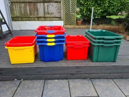 Photo of free Plastic Storage Boxes (Hayes BR2) #1