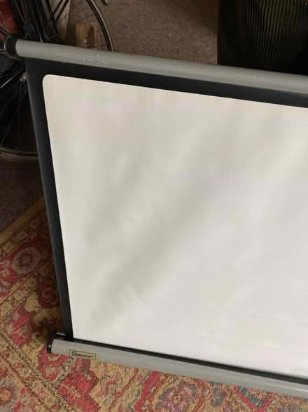 Photo of free Projector screen, freestanding tripod (Queen's Park BN2) #2
