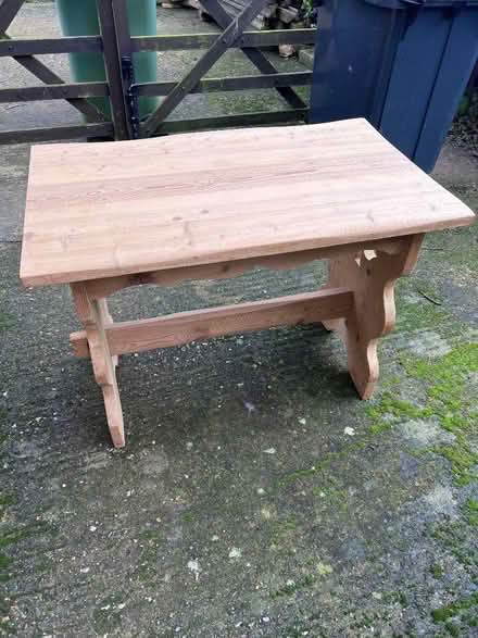 Photo of free Small Pine Kitchen Table (Great Dunham PE32) #3