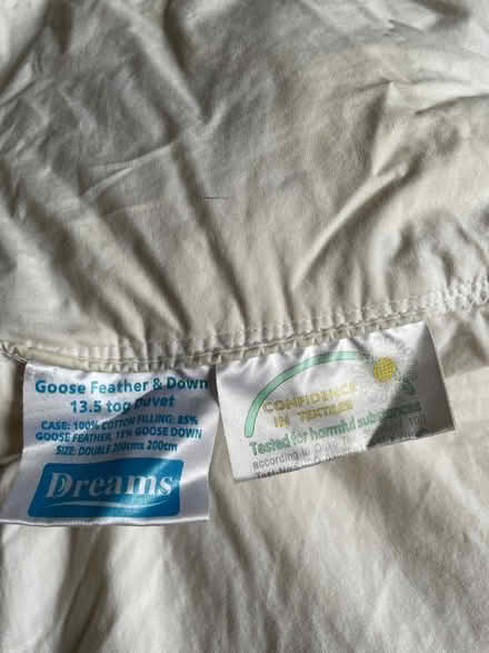 Photo of free Dreams Goose Feather and Down duvet (E3) #3