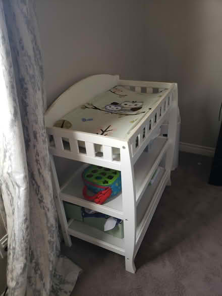 Photo of free Infant Changing Table with Shelves (Serra Mesa) #1