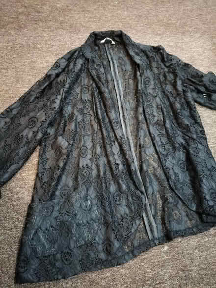 Photo of free Black lace jacket size 20 (Leyton E10) #1