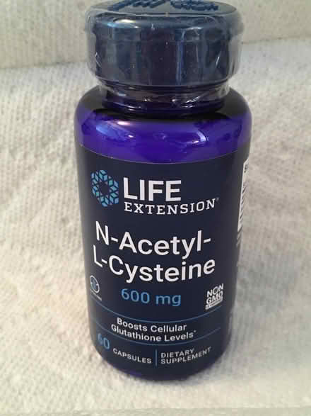 Photo of free N-acetyl-L cysteine supplement (Prospect/Stelling) #1