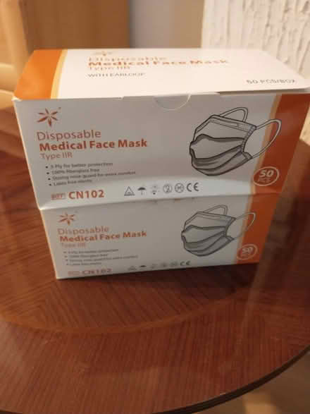 Photo of free Two opened boxes of face masks (Wolverton MK12) #3