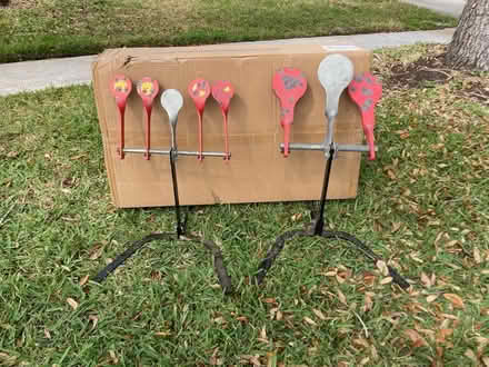 Photo of free CURB ALERT: shooting targets (1727 Pine Valley Drive) #1