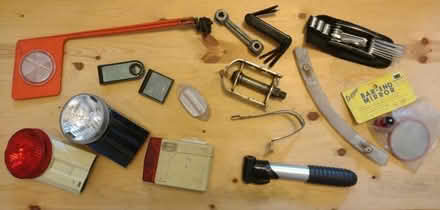 Photo of free Box of old bike bits (Chorlton M21) #1