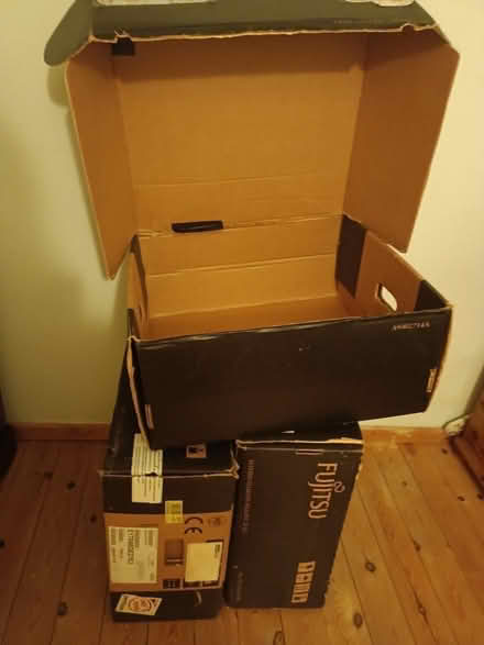 Photo of free 3 large storage boxes (Saltaire BD18) #1