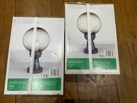 Photo of free Globe Post Top lamp holders (Hooley) #1