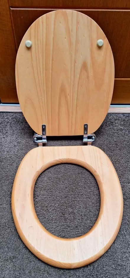 Photo of free Wooden toilet seat (Ness CH64) #1