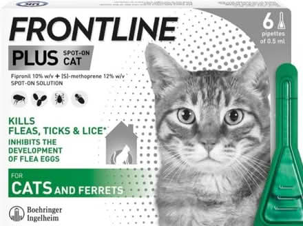 Photo of free 1 Pipette Adult Cat Frontline Plus (Hartwood Green PR7) #1