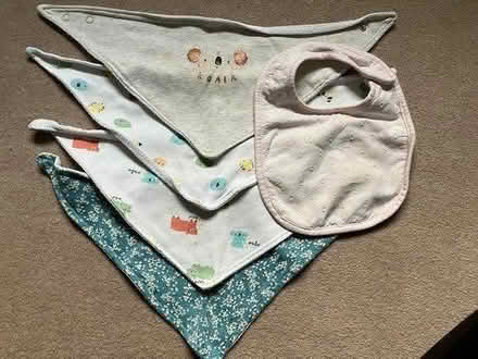 Photo of free 5 baby bibs (Maidstone ME15) #1