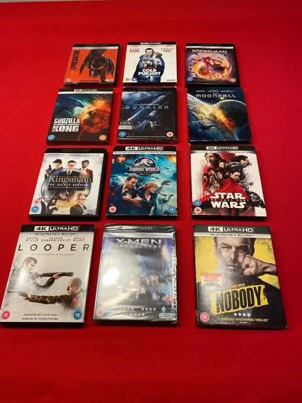 Photo of free 12 x 4K UHD dvds (Slough SL3) #1