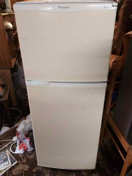 Photo of free Medium size fridge freezer (WD19) #4