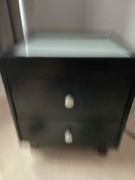 Photo of free Bedside table with two draws (Windlesham Surrey GU20) #3