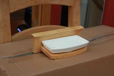 Photo of free Wall hung soap dish (Flemingston CF62) #1