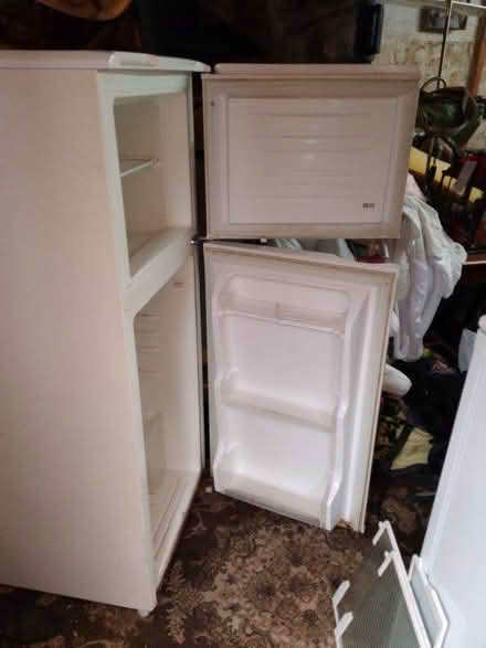 Photo of free Medium size fridge freezer (WD19) #3