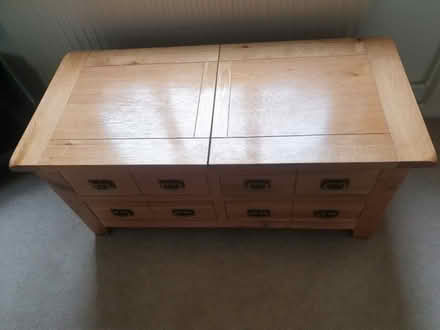 Photo of free Lovely Oak veneer coffee table (Gravel Hill SL9) #2