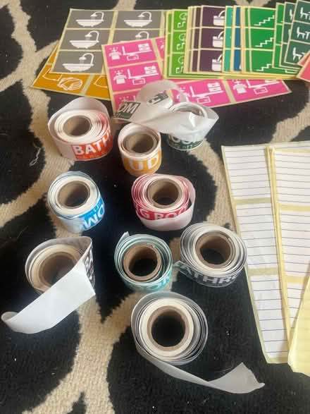 Photo of free Moving home stickers (Mottingham, SE9) #1