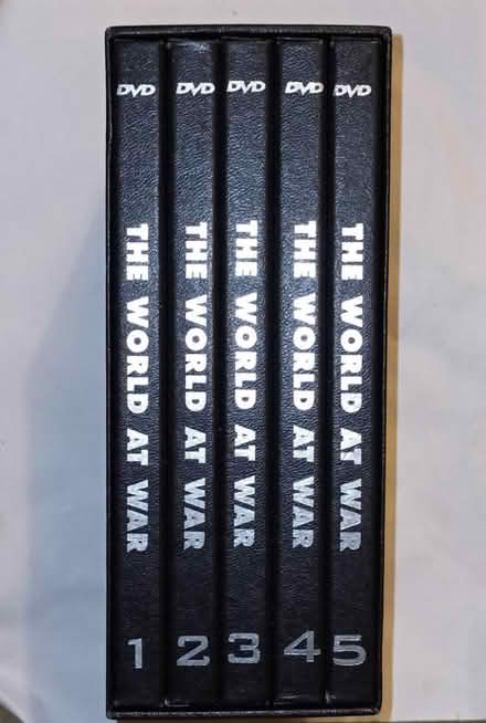 Photo of free DVD box set The World at War (Victoria, SW1P) #1