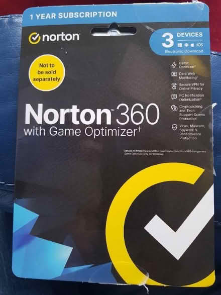 Photo of free Norton 360 3 device 1 year (Romiley SK6) #1