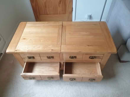 Photo of free Lovely Oak veneer coffee table (Gravel Hill SL9) #3
