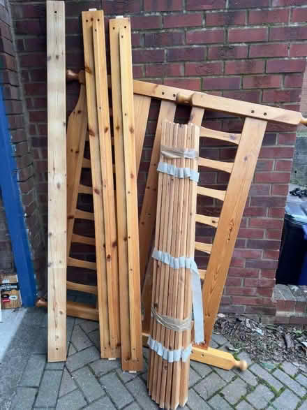 Photo of free Pine Double Bed (Deepcar S36) #1