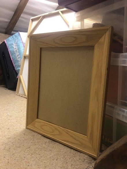 Photo of free Wooden mirror frame (Cwmbran, NP44) #1