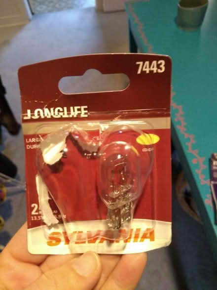 Photo of free H7 headlight and 7443 tail light (N. Queen Anne) #2