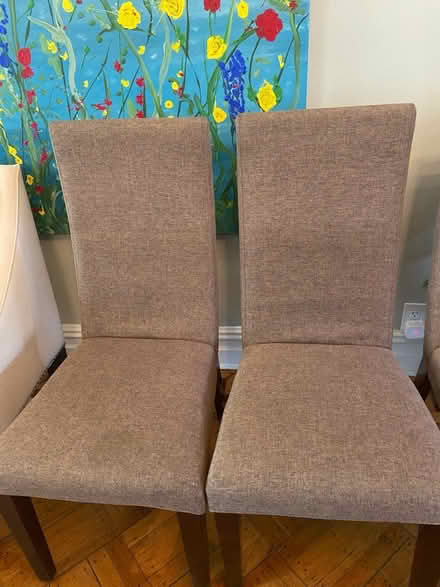 Photo of free Dining chairs (72nd st Bay Ridge) #1
