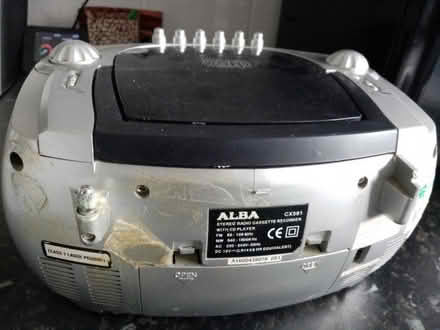 Photo of free Alba cd/tape player (faulty) (Horn's Mill SG13) #2