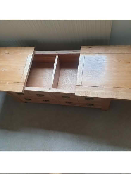 Photo of free Lovely Oak veneer coffee table (Gravel Hill SL9) #1