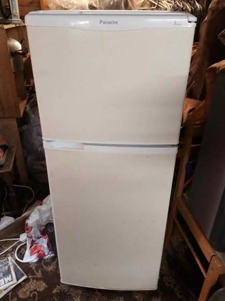 Photo of free Medium size fridge freezer (WD19) #1
