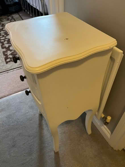 Photo of free Bed side table, 3 drawers (Bishop's Stortford CM23) #1