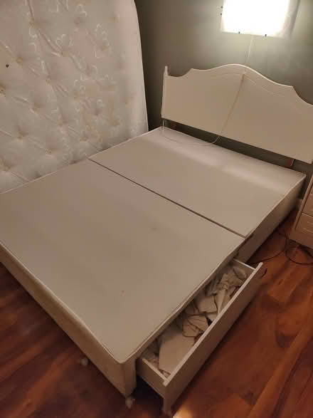 Photo of free king size bed base and headboard (Dublin 16) #1