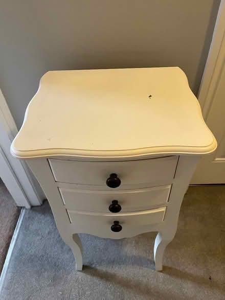 Photo of free Bed side table, 3 drawers (Bishop's Stortford CM23) #3