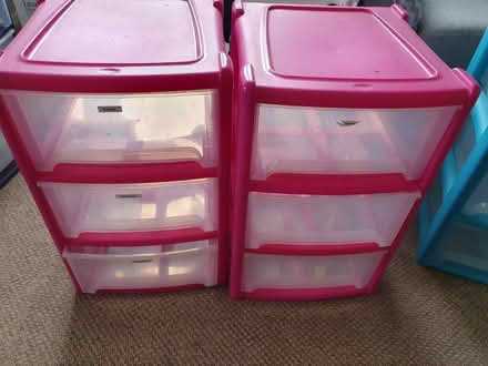 Photo of free Pink plastic drawers (GL3) #1